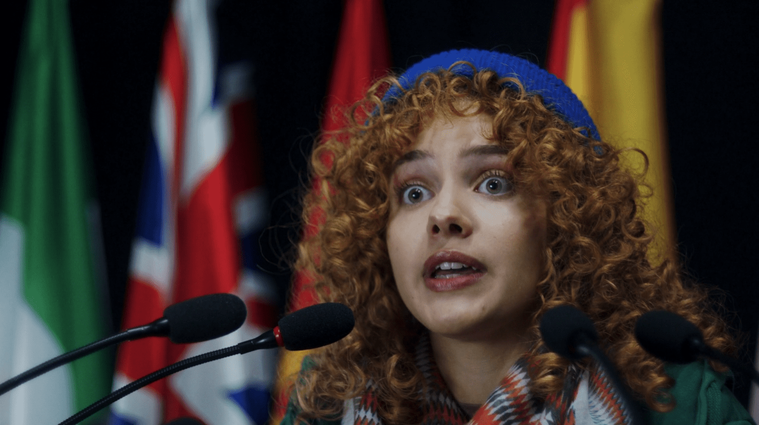 MSC <BR> AZUL MUY MARINO </BR>  PIEZA: SPEECH ONU